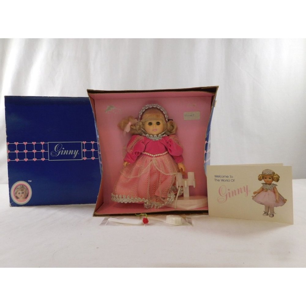 Vogue Ginny Doll In Box 1986 Juliet 8"‎  Pink dress